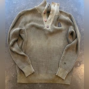 G-star men’s sweater olive green XL